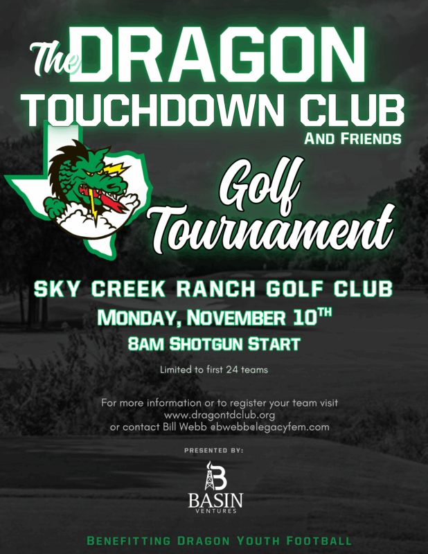 Touchdown Club Golf Tourney Banner